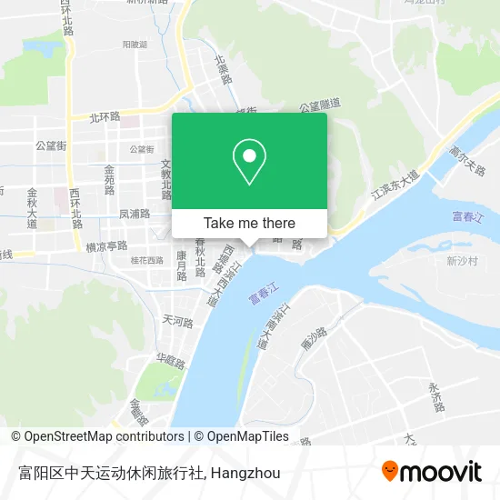 富阳区中天运动休闲旅行社 map