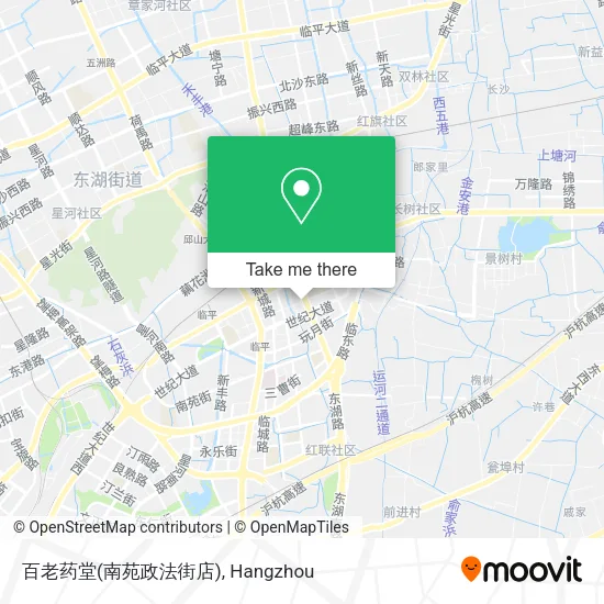 百老药堂(南苑政法街店) map