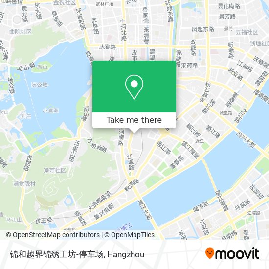 锦和越界锦绣工坊-停车场 map