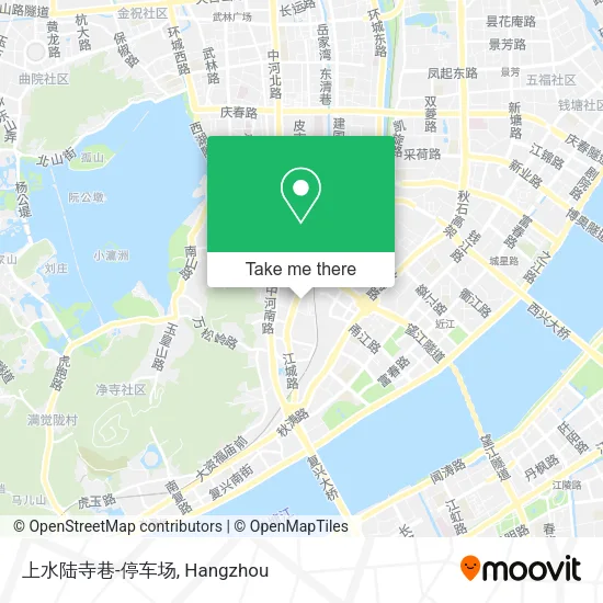 上水陆寺巷-停车场 map