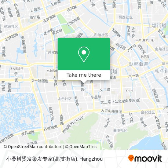 小桑树烫发染发专家(高技街店) map