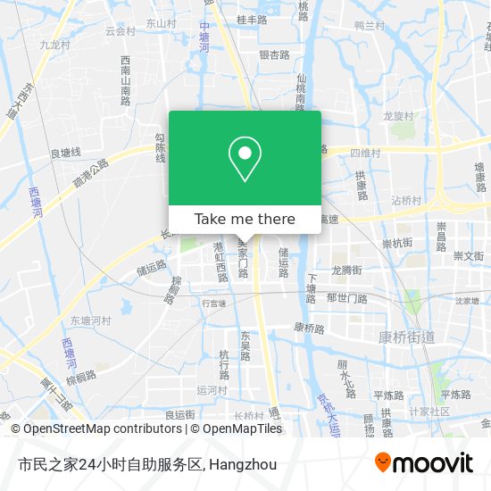 市民之家24小时自助服务区 map