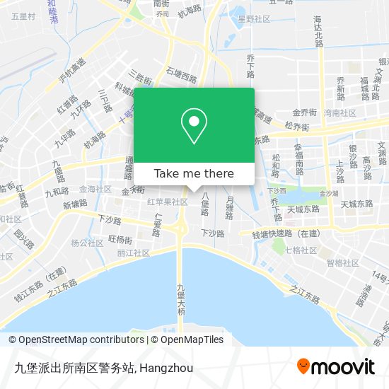 九堡派出所南区警务站 map