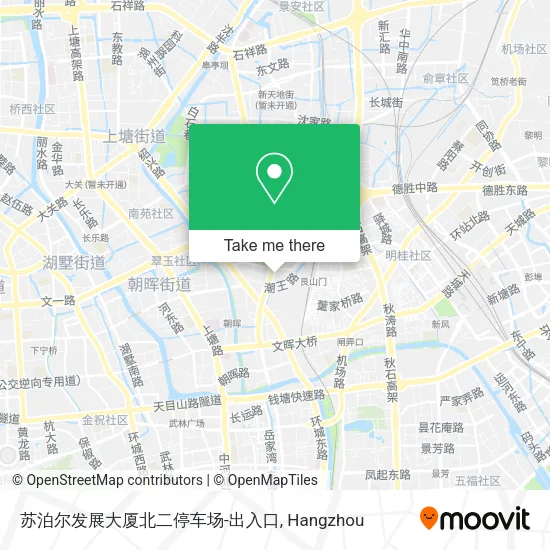 苏泊尔发展大厦北二停车场-出入口 map