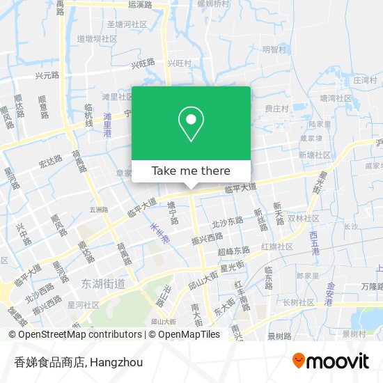 香娣食品商店 map