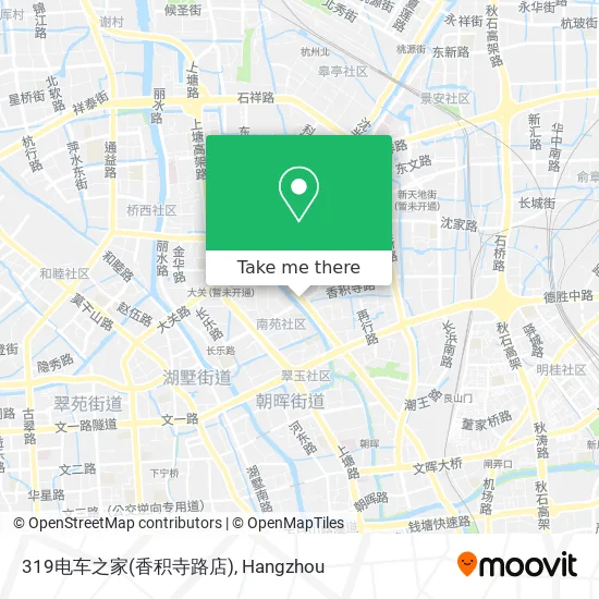 319电车之家(香积寺路店) map