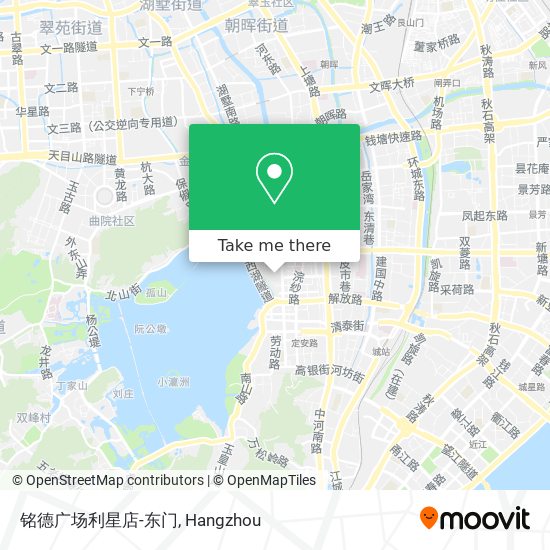 铭德广场利星店-东门 map