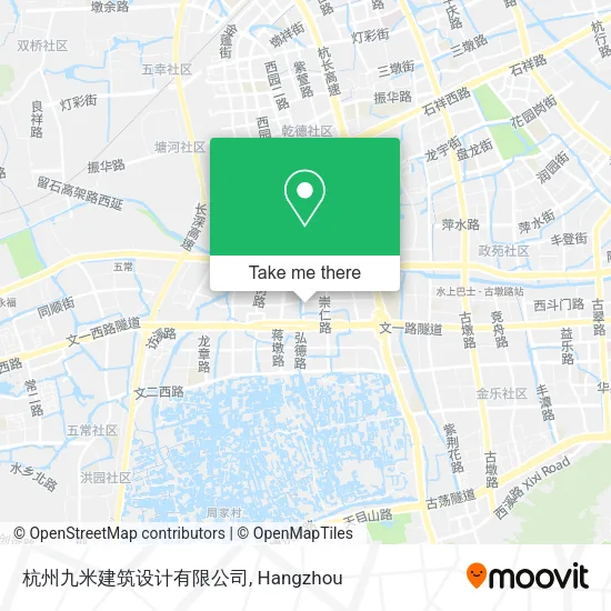 杭州九米建筑设计有限公司 map