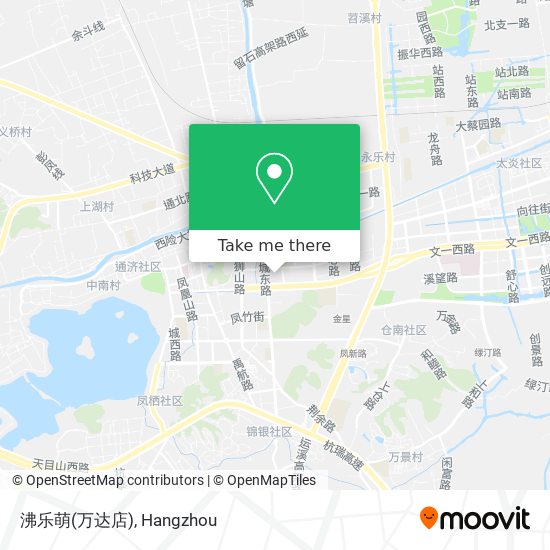 沸乐萌(万达店) map