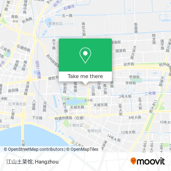 江山土菜馆 map