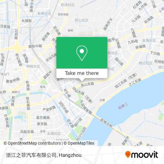 浙江之菲汽车有限公司 map