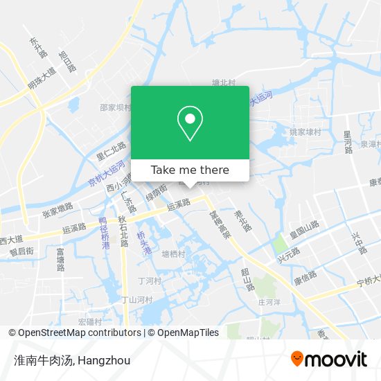 淮南牛肉汤 map
