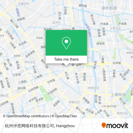 杭州仲览网络科技有限公司 map
