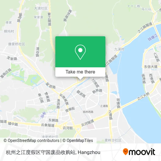 杭州之江度假区守国废品收购站 map