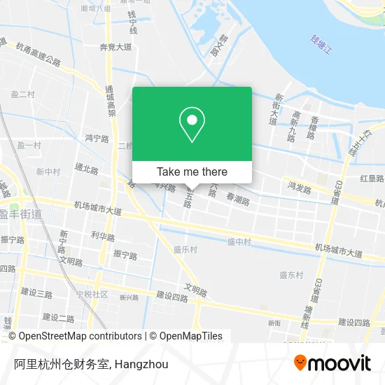 阿里杭州仓财务室 map