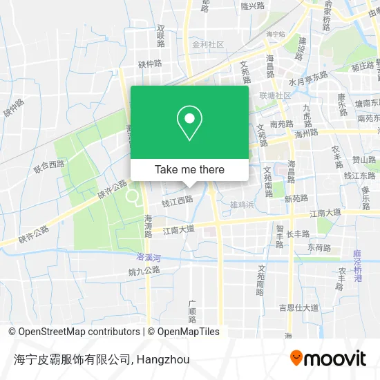 海宁皮霸服饰有限公司 map