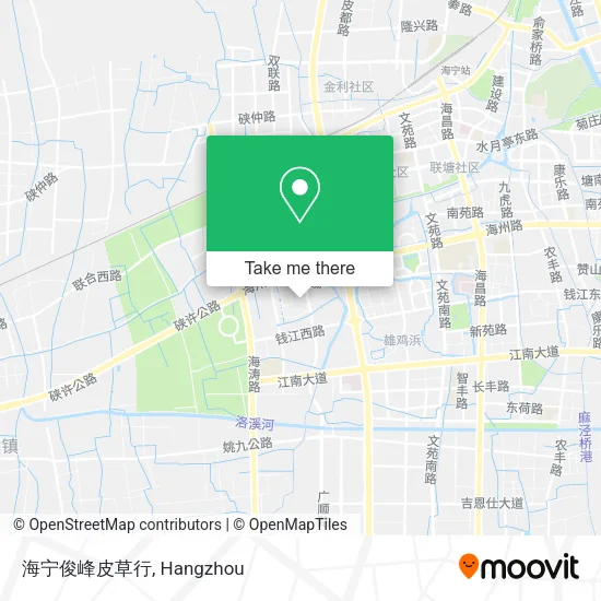 海宁俊峰皮草行 map