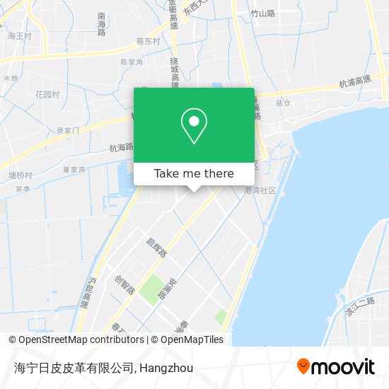 海宁日皮皮革有限公司 map