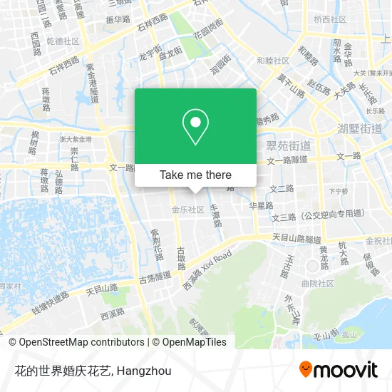 花的世界婚庆花艺 map