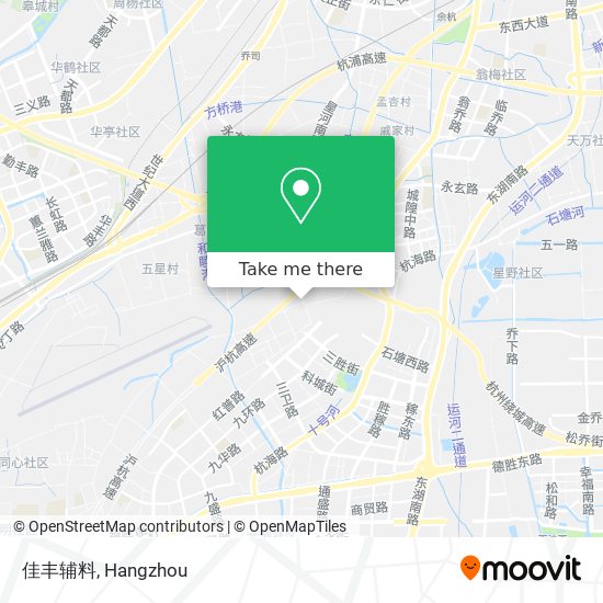佳丰辅料 map