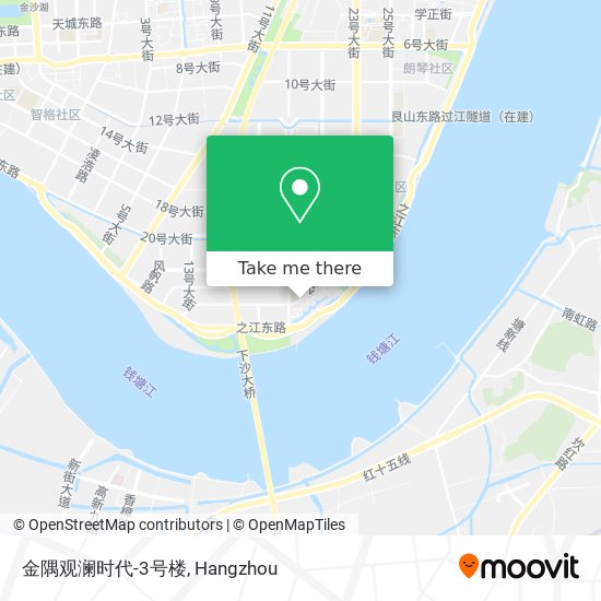 金隅观澜时代-3号楼 map