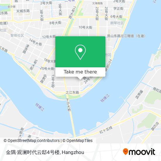 金隅·观澜时代云邸4号楼 map