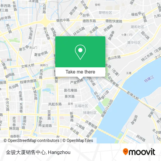 金骏大厦销售中心 map