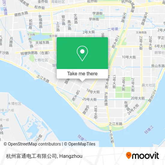 杭州富通电工有限公司 map