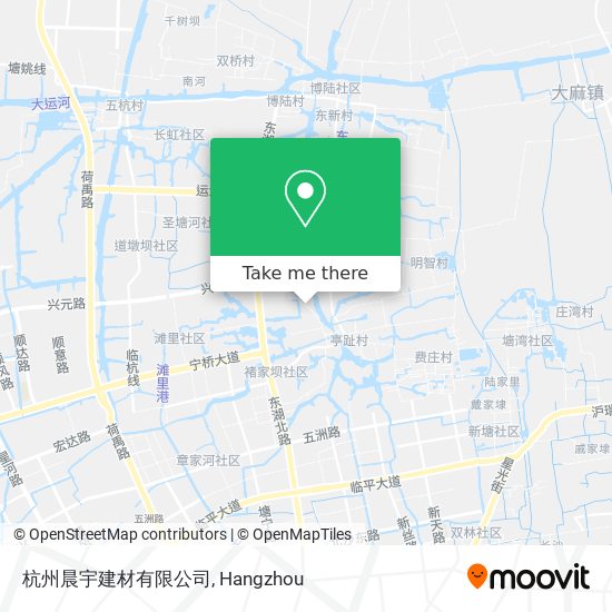 杭州晨宇建材有限公司 map