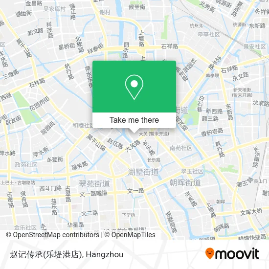赵记传承(乐堤港店) map