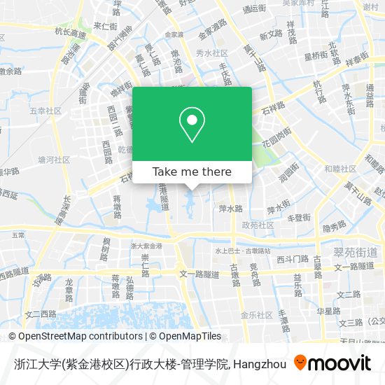 浙江大学(紫金港校区)行政大楼-管理学院 map