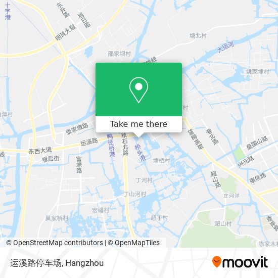 运溪路停车场 map