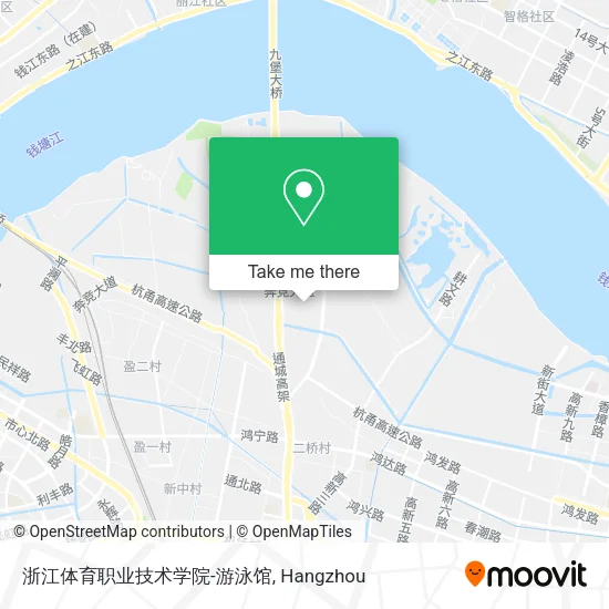 浙江体育职业技术学院-游泳馆 map