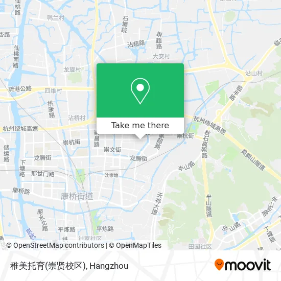 稚美托育(崇贤校区) map
