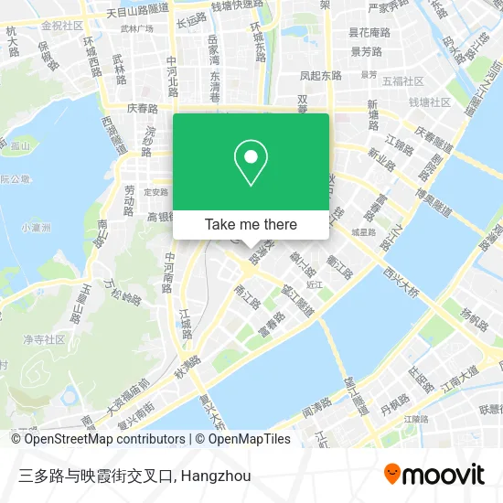 三多路与映霞街交叉口 map