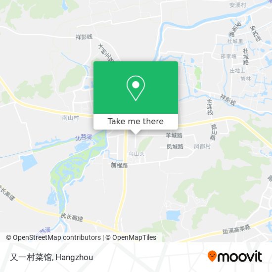 又一村菜馆 map