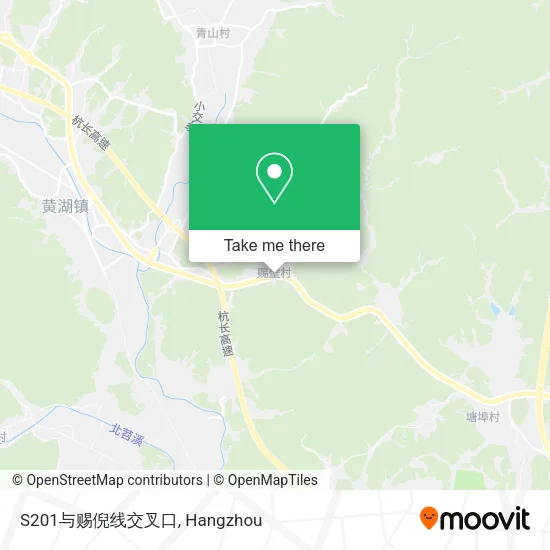 S201与赐倪线交叉口 map