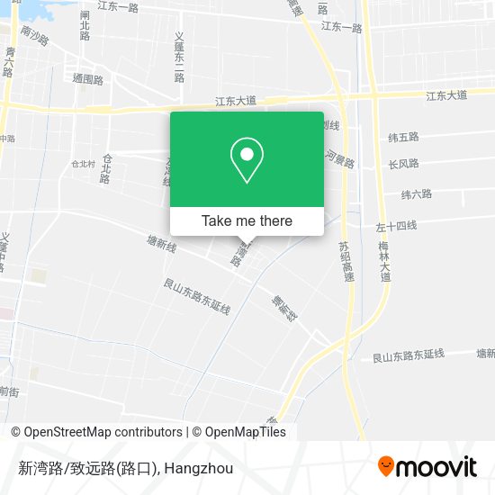 新湾路/致远路(路口) map