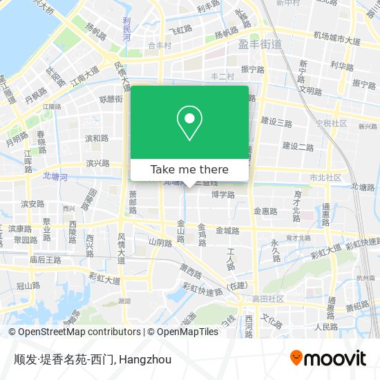 顺发·堤香名苑-西门 map