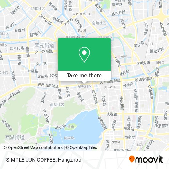 SIMPLE JUN COFFEE map