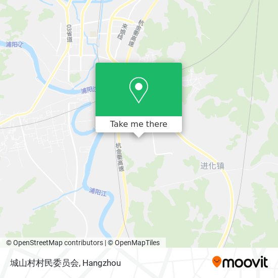 城山村村民委员会 map