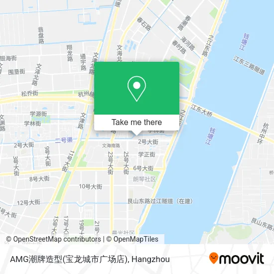 AMG潮牌造型(宝龙城市广场店) map