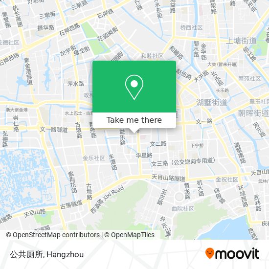 公共厕所 map