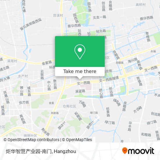 炬华智慧产业园-南门 map