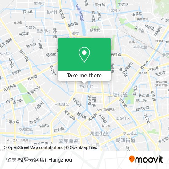 留夫鸭(登云路店) map