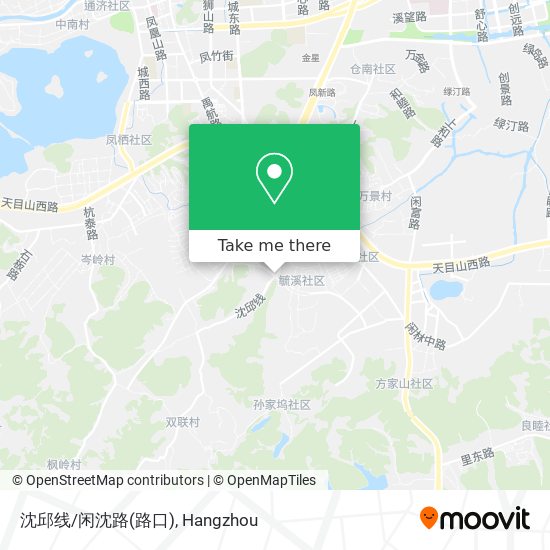 沈邱线/闲沈路(路口) map