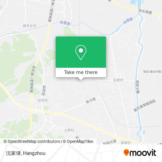 沈家埭 map