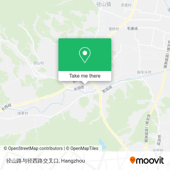 径山路与径西路交叉口 map