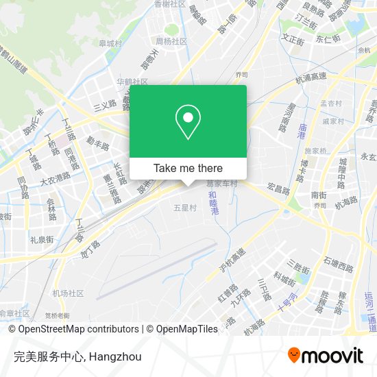 完美服务中心 map