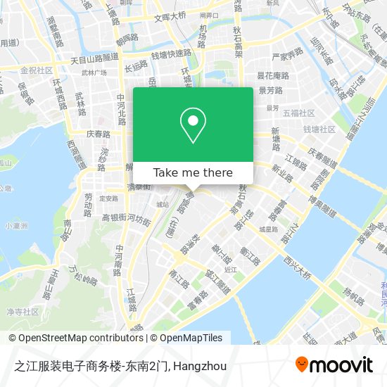 之江服装电子商务楼-东南2门 map